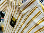Premium Cotton Stripe Half Shirt - Image 3